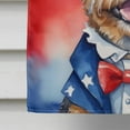 thumbnail image 5 of Border Terrier Patriotic American House Flag 28 in x 40 in, 5 of 7