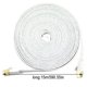 thumbnail image 2 of Cable de red tipo Cat7, oficina en casa, hotel, cable plano para Internet, cable Ethernet, tipo plano, blanco, 15 metros seitruly EL4498-13, 2 of 2
