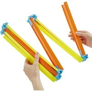 Hot Wheels Track Builder Fold Up Track Pack, 12 ft of Track, 5 Connectors & 1:64 Scale Car