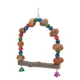 thumbnail image 1 of Parrots Swing Perch,  Bird Swing Toy Chewing  For Parakeet For Cockatiel L, 1 of 8