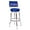 Blue, variant on 1957 Inspired Floridian Swivel Bar Stool-Color:Green,Quantity:1 each