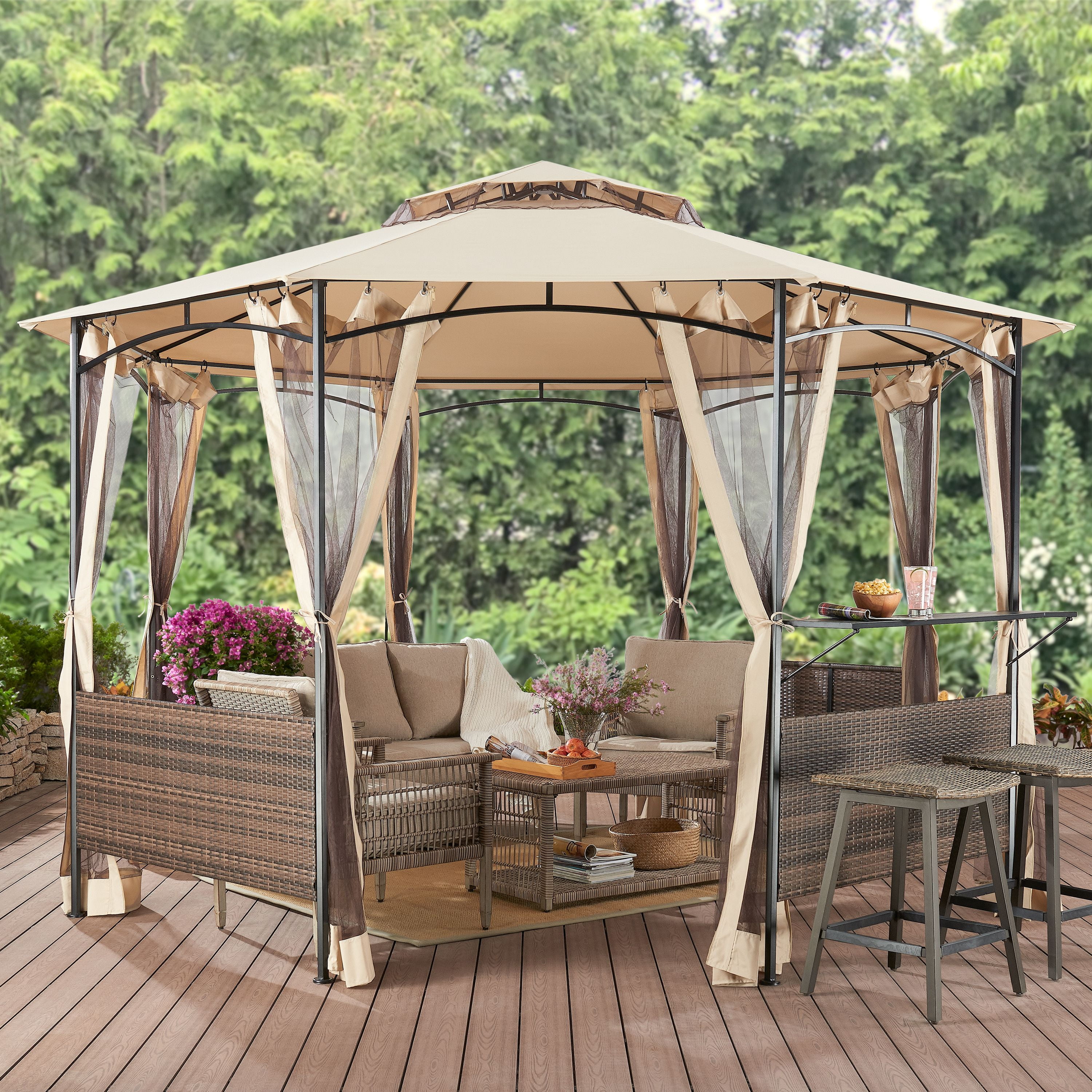 Garden Treasures Gazebo Instructions Fasci Garden
