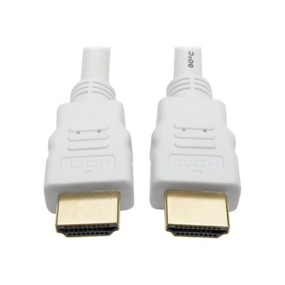 Tripp Lite P568-025-WH High Speed HDMI Cable with Digital Video and Audio White 25ft