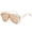 Champagne Tea, variant on Retro Aviator Sunglasses UV400 Protection Women PC Frame Oversized Fashion Shades