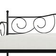 thumbnail image 6 of Castle Place Stylish Metal Twin Daybed, Black, 6 of 7
