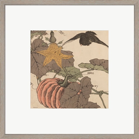 Great Art Now Autumn's Bounty 3 by Stellar Design Studio, Framed Wall Art, 21W x 21H