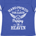 thumbnail image 4 of Inktastic Handpicked for Earth By My Poppy in Heaven with Angel Wings` Boys or Girls Toddler T-Shirt, 4 of 5