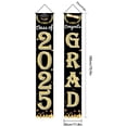 thumbnail image 2 of Graduation Party Decorations Class of 2025 Porch Sign Graduation Congrats Welcome Graduation Banners Door Hanging for High School College Graduation Party, 2 of 6