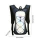 thumbnail image 3 of Mochila de hidratación para ciclismo | Bolsa deportiva ligera para exteriores, nylon repelente al agua, cierre con cordón, gran capacidad, unisex | 43x23x9cm Negro/Azul/Naranja/Verde, 3 of 6
