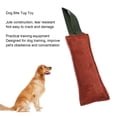 thumbnail image 7 of BIMZUC Dog Bite Tug Toy Tear Resistant Tough Training Bite Jute Pillow Equipment Interactive Toy for Pet Outdoor Play, Durable Pet Accessories, 8.66 in / 22 cm, 7 of 7