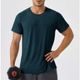 thumbnail image 4 of Ashirexll Mens T-shirts, Big and Tall Shirts for Men, Summer Short Sleeve Round Neck Shirts Casual and Athletic T-shirts for Fitting and Training, 4 of 7