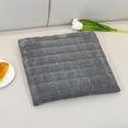 thumbnail image 4 of Cojín de pana para silla de comedor | Cojín cuadrado antideslizante de 39 cm | Desmontable y lavable a máquina | Cojín para silla de hogar, cocina, oficina, restaurante, 4 of 6