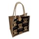 thumbnail image 4 of Bolsa de almuerzo de lino estilo japonés, resistente, portátil y ligera, para guardar alimentos. negro, 4 of 8