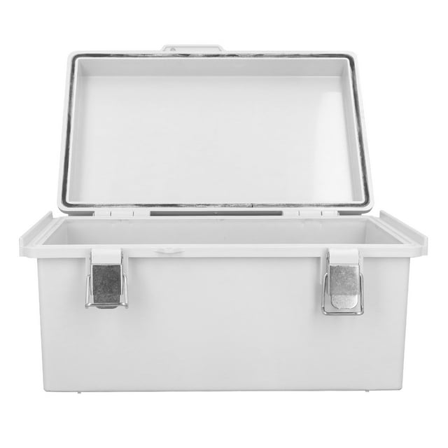 Electronics Enclosure, Waterproof Electrical Box Hinged Lid Junction For Indoor Industrial Applications For Harsh Environments