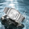 thumbnail image 7 of SKMEI Watch for Men Retro Analog Digital Watches Square Dual Display Men's Watches Luxury Stylish Casual Wristwatches, 7 of 7