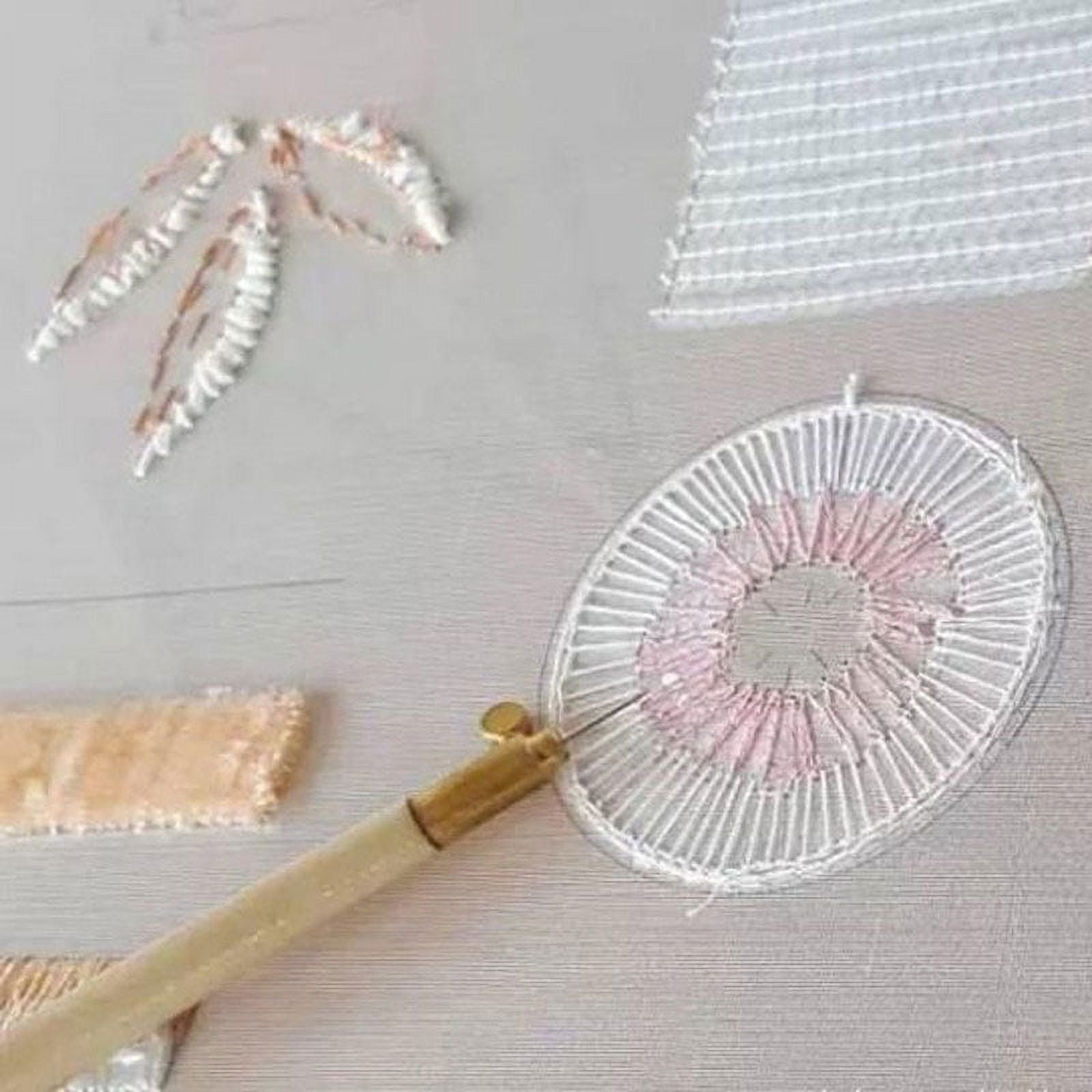 Tambour Hook with 3 Needles, Embroidery Beginner Kit with French Embroidery  Needles Scissors, Embroidery Beading Needle Tools Kit, Crochet Tool Kit