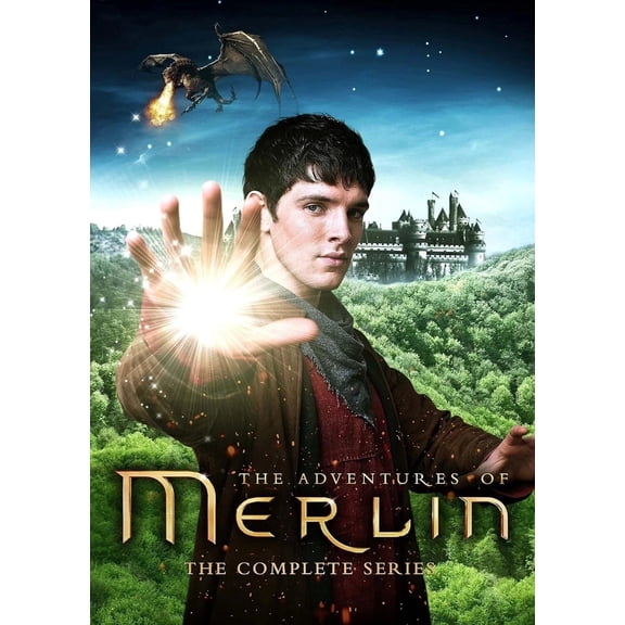 Merlin: The Complete Series Seasons 1-5 DVD, 2014, 24-Disc Box-Set