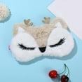 thumbnail image 4 of Animal Sleeping Mask Fashion Nap Eye Cover Cartoon Sleep Mask Plush Eye Mask, 4 of 10