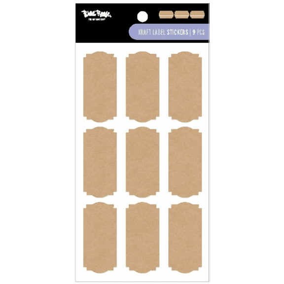 Brea Reese® Label Sticker Sheet - Kraft Paper