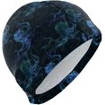 thumbnail image 1 of FYBTO Swimming Cap Textured Grunge Octopus Unisex Adult FYBTO Polyester, 1 of 4