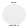 thumbnail image 2 of 80mm/3.12inch Foam Lid Liner, 200Pcs PS Resistant Pressure Sensitive Seal White Red, 2 of 7