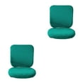 thumbnail image 1 of Guardoinrt Soft and Breathable Swivel Chair Cover Seating Experience Dark Green Backrest + Cushion Cover 2Set, 1 of 6