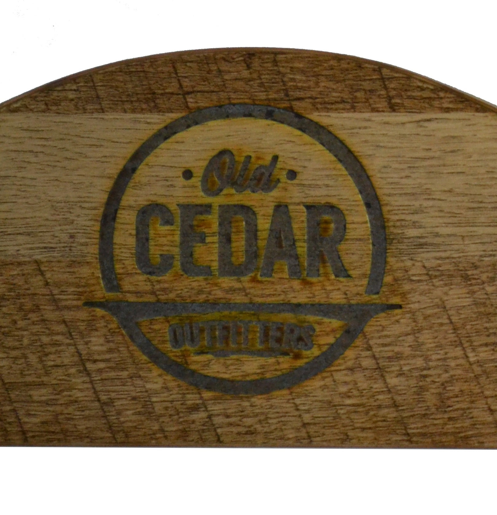 Old Cedar Outfitters Distressed 6 Gun Floor Rack w/Compartment