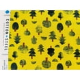 thumbnail image 4 of Neko and Tori-Tiny Trees-Avocado Fabric-Itsuko Naka-Cotton + Steel, 4 of 5