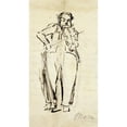 thumbnail image 3 of Alfred Edward Chalon 12x18 Black Modern Framed Museum Art Print Titled - Nicolas Mori, Violinist (C. 1840), 3 of 5