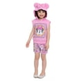 thumbnail image 4 of Disney Character Sleeveless Hooded Cosplay Top & Shorts, 2-Piece Set, Sizes 4-16, 4 of 6