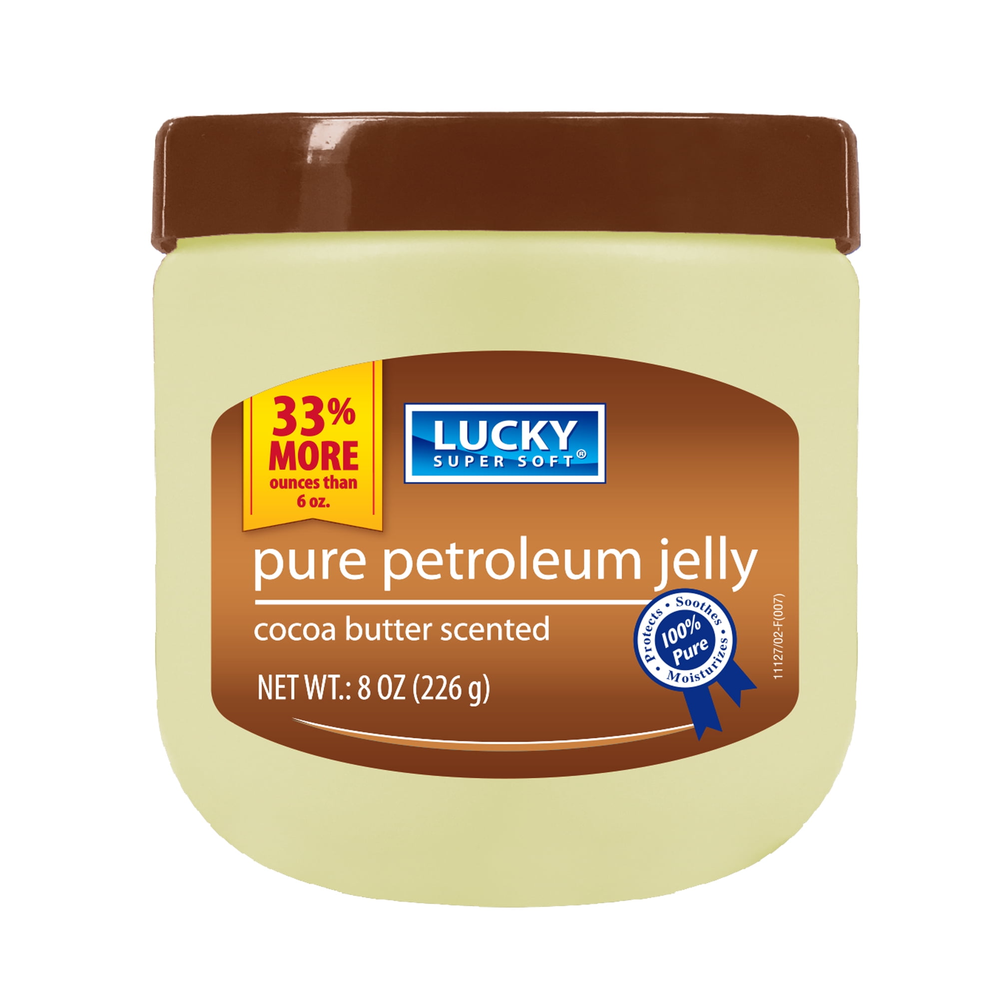 Lucky Super Soft Petroleum Jelly Cocoa Butter 8 oz.