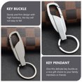 thumbnail image 3 of 4 Pcs Key Buckles Bag Hanging Adorns Key Rings Waist Belt Buckles Key Pendants, 3 of 7