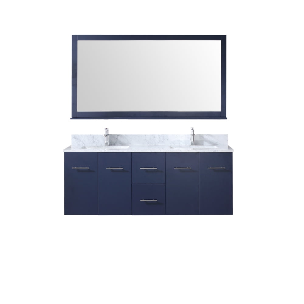 Transitional 60 Inch Espresso Bathroom Vanity With White Carrera Wyndham Collection Berkeley 72 Inch Double Bathroom Vanity In White