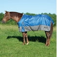 thumbnail image 4 of Weaver Leather 1200D Turnout Blanket w/Threadflare Fleece Lining Blue 84, 4 of 4