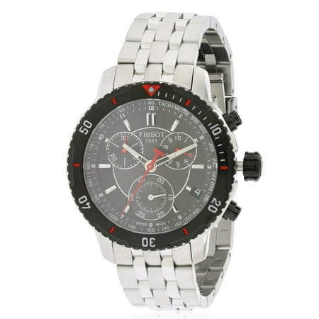 Tissot PRS200 Stainless Steel Chronograph Mens Watch T0674172105100