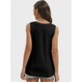 thumbnail image 2 of Women's Summer Sleeveless Blouse Casual Tank Flowy Tops for Women, 2 of 6