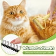 thumbnail image 7 of Double-Sided Pet Grooming Brush For Dogs And Cats, 7 of 7
