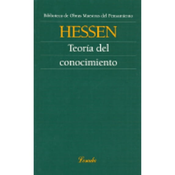 Teoria del Conocimiento (Paperback) by Johannes Hessen