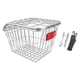 thumbnail image 1 of Cesta trasera para bicicleta, cesta para ciclismo, almacenamiento plateado, cesta duradera para bicicleta para exteriores, bicicletas plegables para, 1 of 8