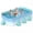 Gradient + Green, variant on Costway Non-Inflatable Swimming Pool with 24 Wall Panels & 8 Support Panels for Adults Kids Gradient + Green