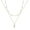 Layered Bar Chain CZ-Gold, variant on Christmas Gifts for Grandkids CZ Diamond Necklace for Women Dainty Layered Cubic Zirconia Solitaire Pendant Necklace Gold Plated Waterdrop Shape Square Emerald Green CZ Simulated Diamond Br...[j7856]