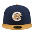 thumbnail image 2 of Men's New Era Navy/Khaki Chicago Cubs Two-Tone Color Pack 59FIFTY Fitted Hat, 2 of 5