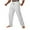 Gray, variant on Mens Tall Sweatpants Drawstring Stretch Trousers Straight Leg Sports Pants Solid Color Athletic Pants