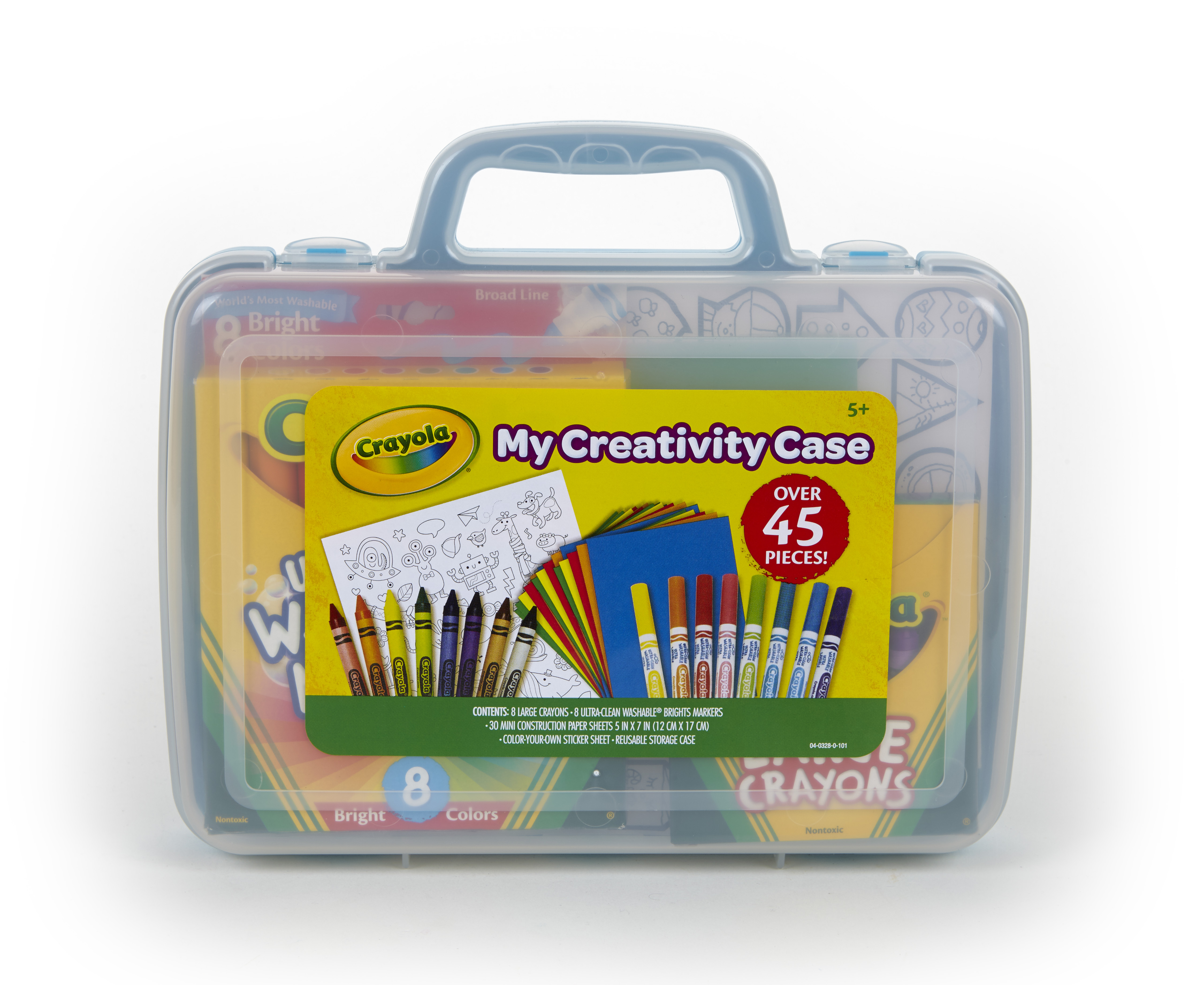 Crayola My Creativity Case, Art Tools, Crayons & Markers, Portable Case For OnTheGo Creativity