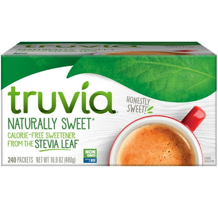 - (240 Packets) Truvia Natural Stevia Sweetener