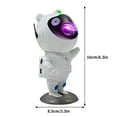 thumbnail image 3 of Astronaut Galaxy Projector Space Star Projector Night Light,360° Adjustable Cute Panda Astronaut Galaxy Projector Lights Starry Nebula Ceiling LED Lamp for Bedroom Home Kids Room Decor Aesthetic, 3 of 9