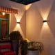 thumbnail image 4 of Advancent Luz de pared de paisaje solar, lámpara impermeable, lavadora creativa, Sensor de foco, decoración fuerte para patio, inteligente Iluminación y accesorios 6LED Advancent HA073237-02, 4 of 6