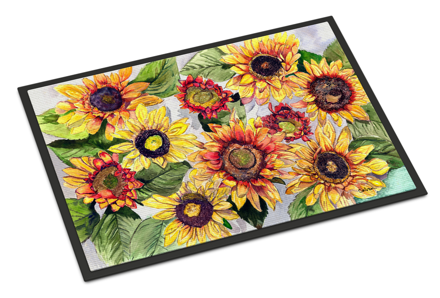 Sunflowers Door Mat