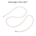 thumbnail image 3 of Unique Bargains 1 Pc Adjustable Waist Cord Elegant Buckle Leather Cord Handmade Cord Belt for Women Pink, 3 of 5