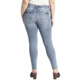 thumbnail image 2 of Silver Jeans Co. Women's Plus Size Elyse Mid Rise Skinny Jeans Waist sizes 12-24, 2 of 3